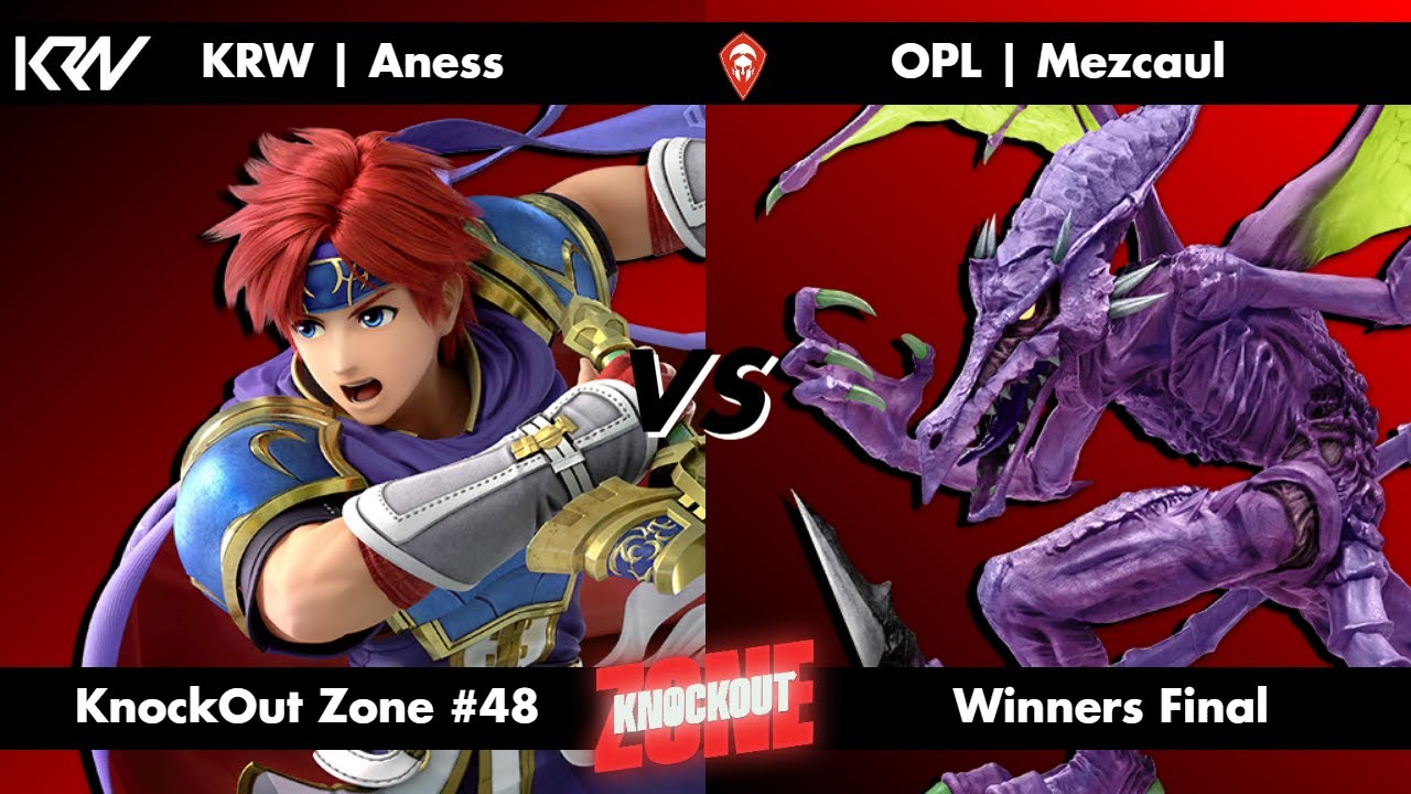 KnockOut Zone #48 - SSBU Winners Final - Aness (Roy) vs Mezcaul (Ridley)