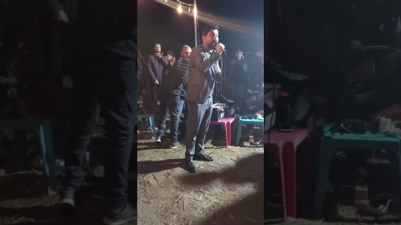 Metin kar yegeninin kinasinda dengbej söylüyor 