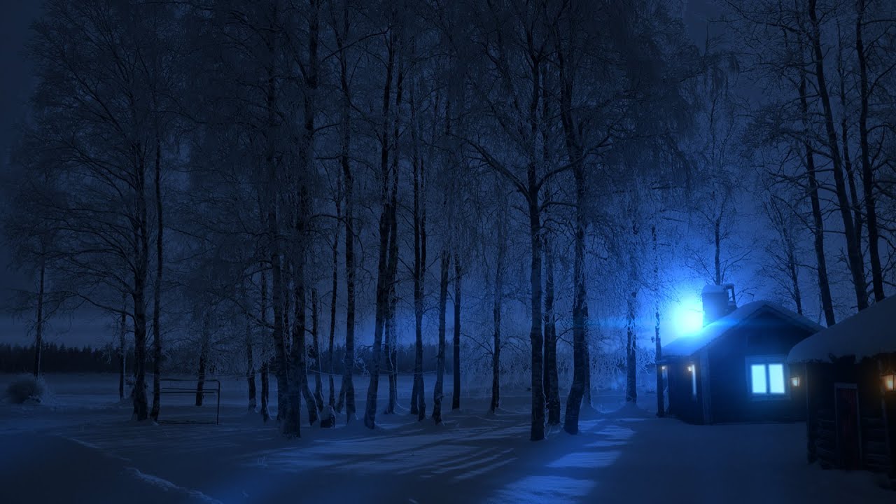 Bruit de vent glacial pour dormir dans une cabane en rondins isol&eacute;e ┇ Bruits de blizzard hurlants