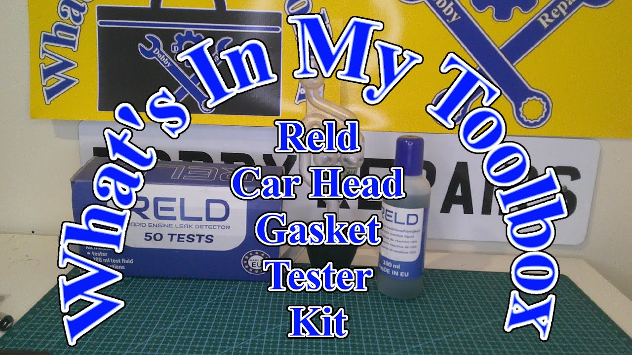 What's In My Toolbox -  Reld Car Head Gasket Tester