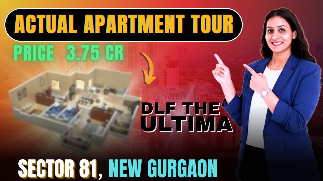 DLF Ultima Sector 81 Gurgaon | Actual Apartment Tour | Ready To Move | Luxury 3 & 4 BHK Apartments
