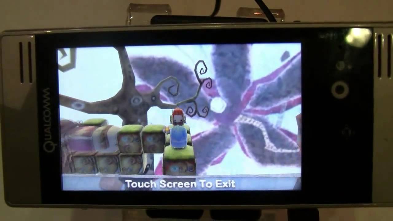 Ilomilo 3D Jump 'n Run on Snapdragon Developers Platform