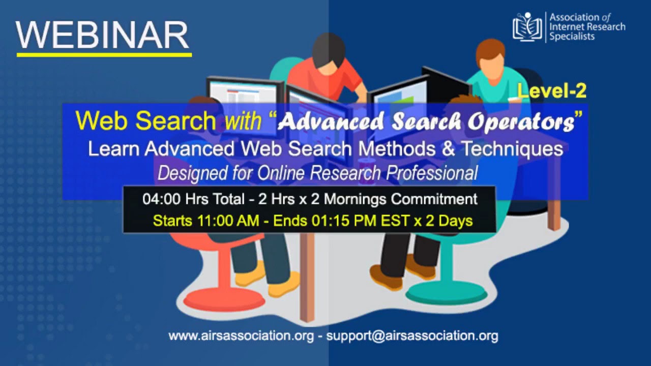 Internet Research Skills Training | Webinars Series 2020