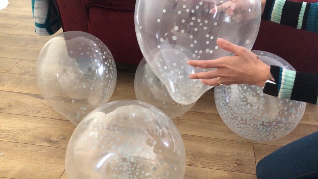 FUN GIANT CONFETTI BALLOON POP!!