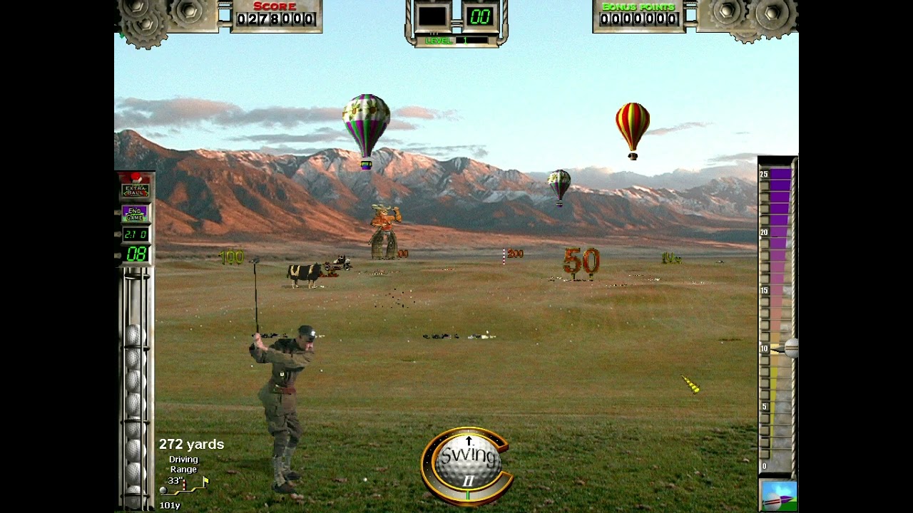 Links Extreme (Demolition Driving Range) (Access Software) (Windows) [1999] [PC Longplay]