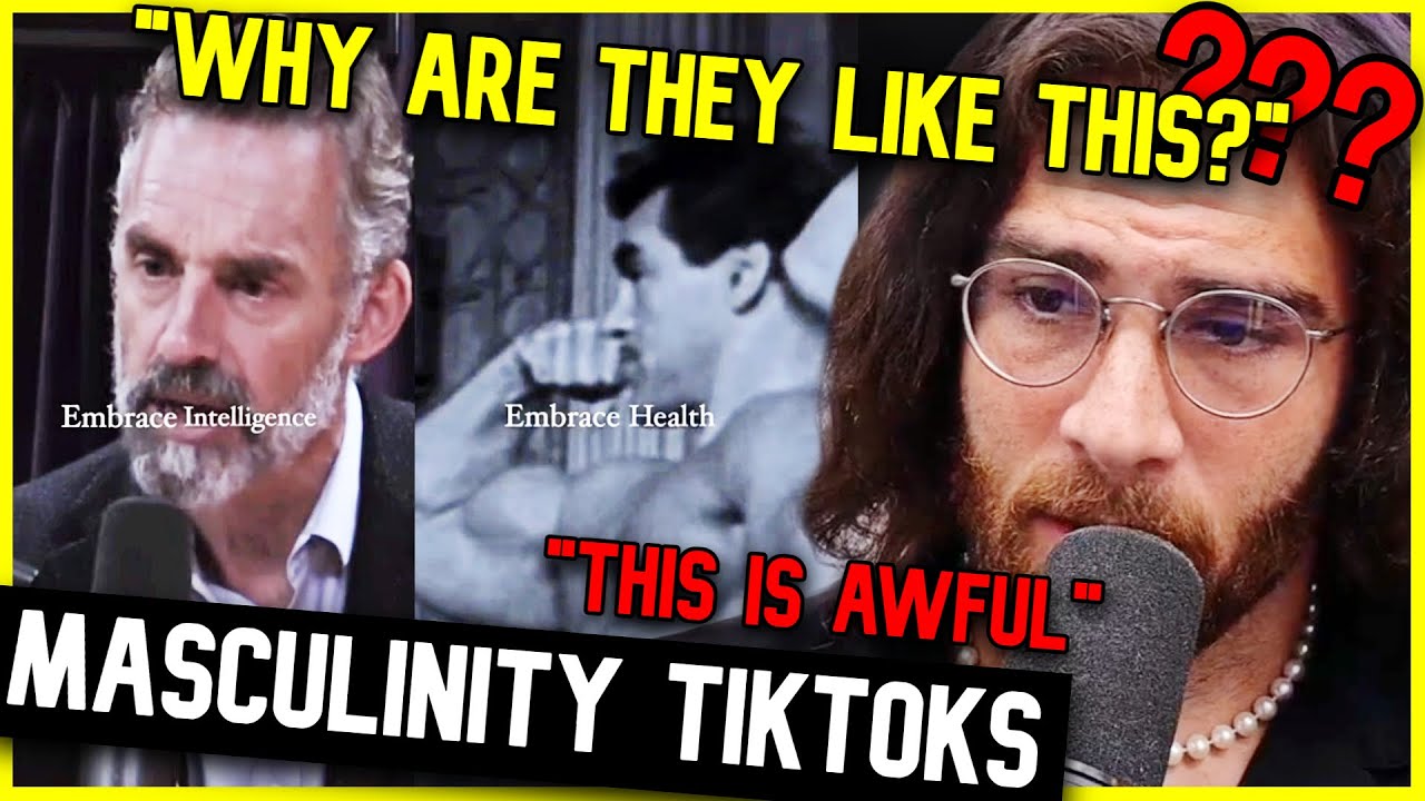 Embrace Masculinity TikToks | Hasanabi Felix Biederman Reacts
