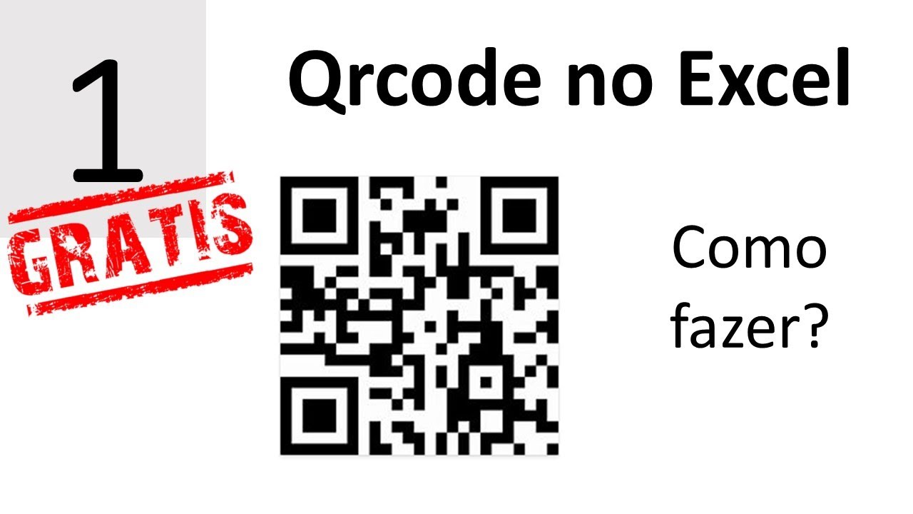 Gerar Qrcode no Excel