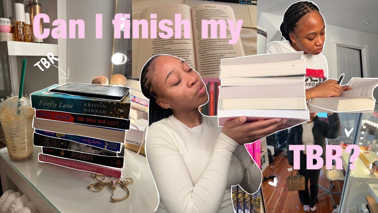 Can I finish my TBR? *reading vlog + book shopping*