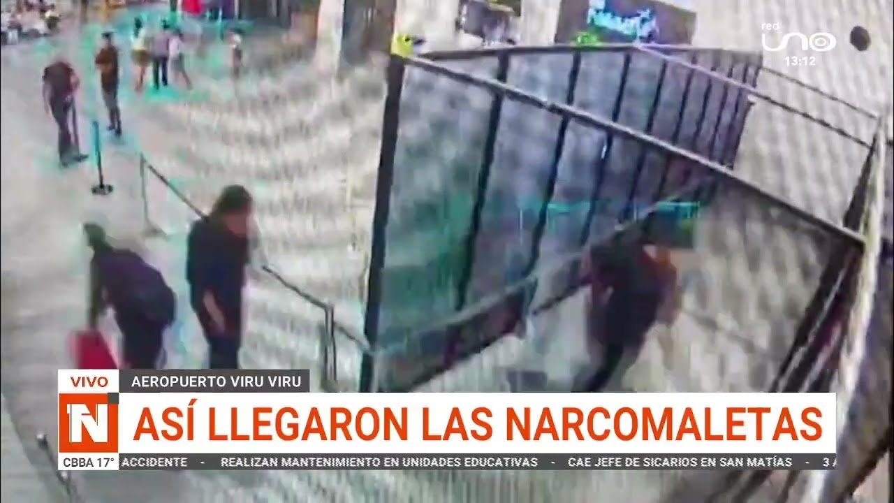 Así llegaron las 'narcomaletas'