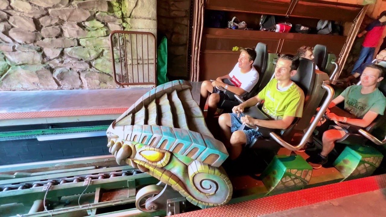 KONDAA - Intamin MEGA COASTER - Front Row POV - Walibi Belgium