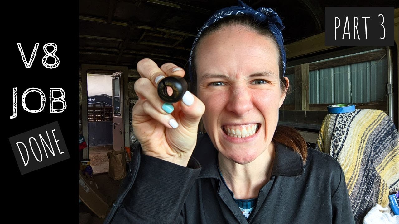 WE DID IT! All of Our V8 Valve Stem Seals are Replaced on Our Vintage 1965 Clark Cortez Motorhome!