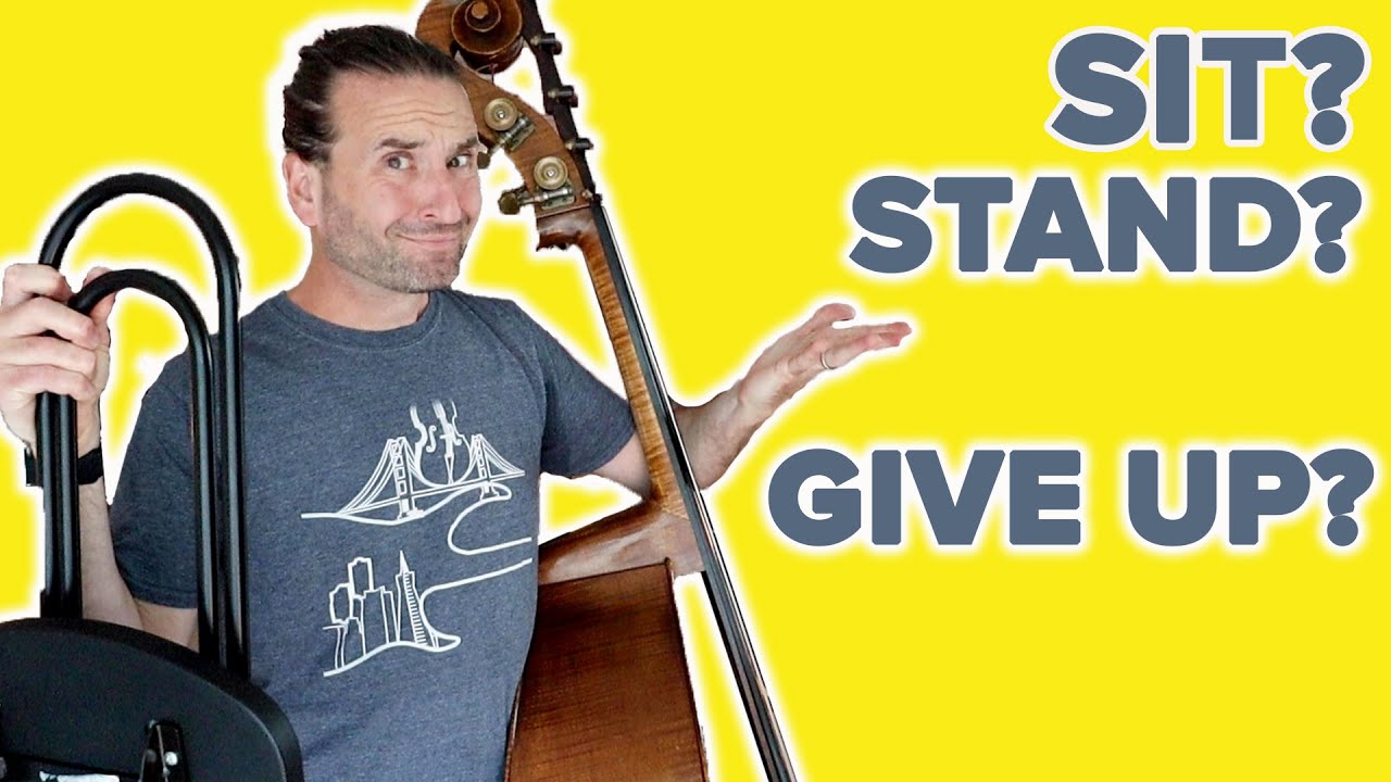 How to hold the bass without wrecking your body!