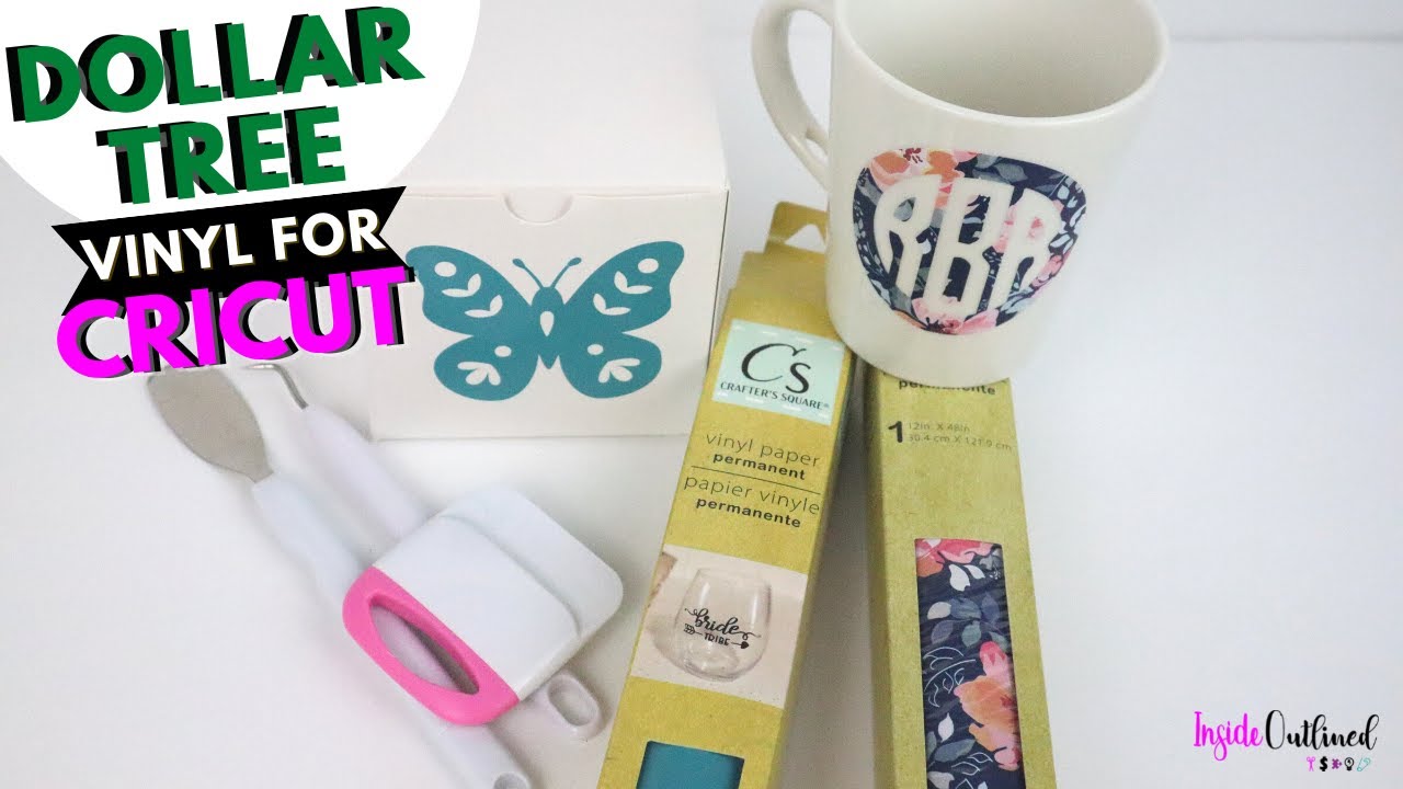 Does Dollar Tree vinyl work with Cricut | Dollar Tree Vinyl Review | Dollar Tree Vinyl Settings