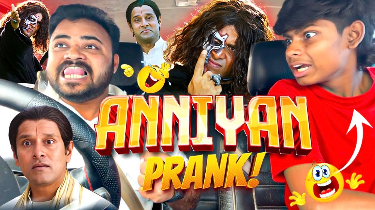 Anniyan Prank 🤣 | Car fooling | Tamil Taxi Car Prank 
