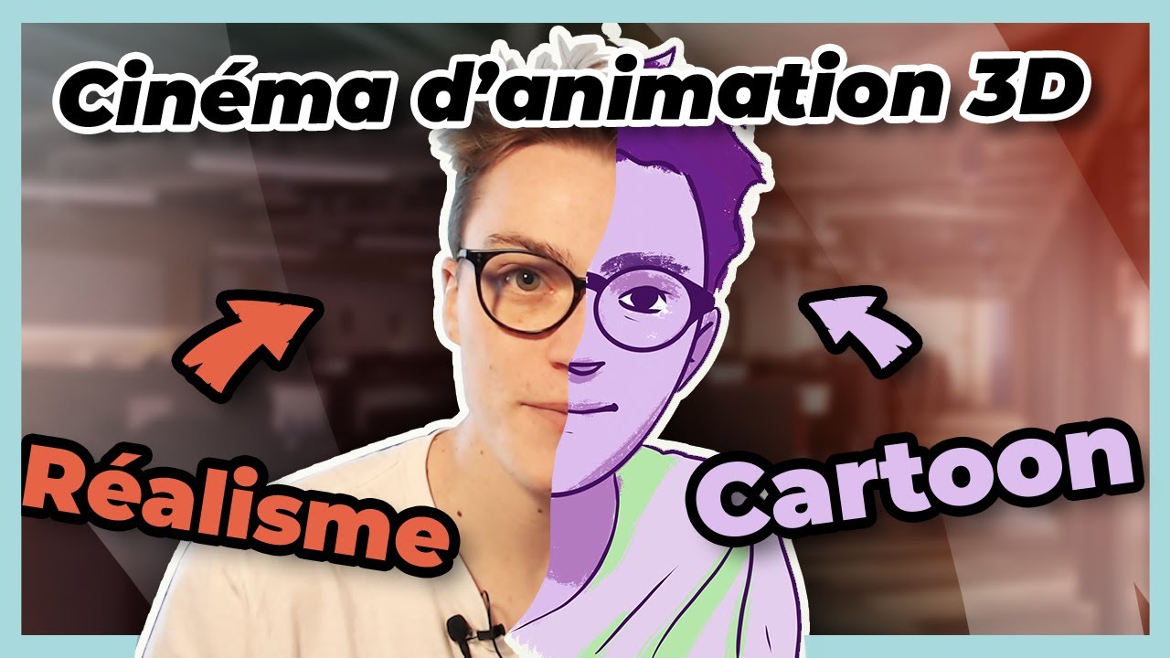 Les films d'animation CARTOON vs REALISTE