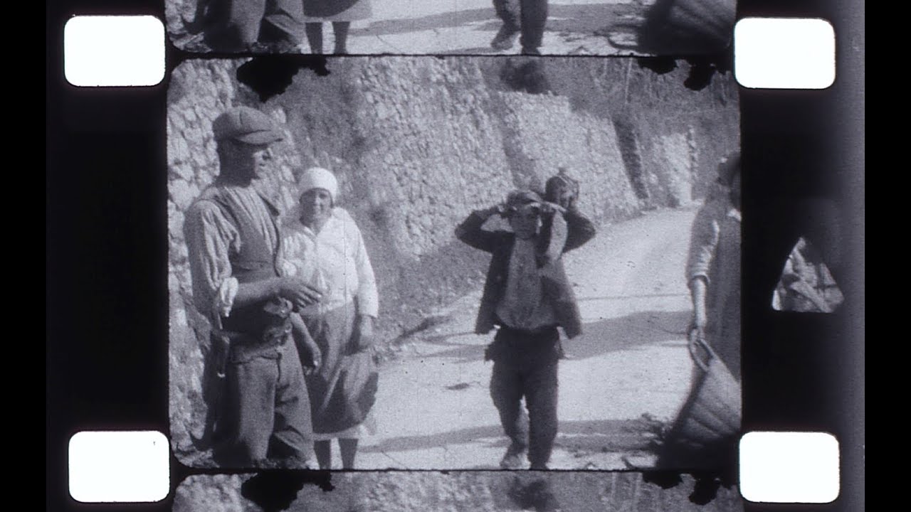 Filmati d'epoca anni 20 costiera amalfitana, penisola sorrentina e Capri