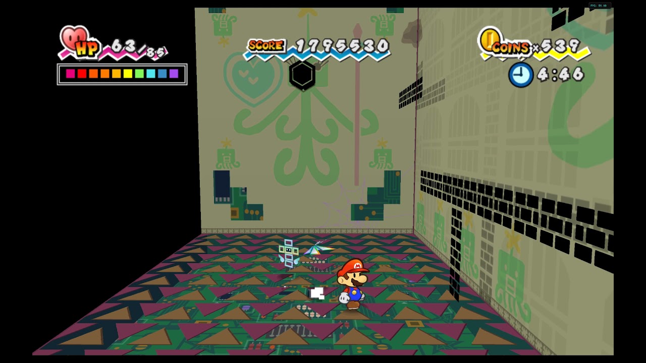 Super Paper Mario: Flopside Pit of 100 Trials (Part 2) (Completion)