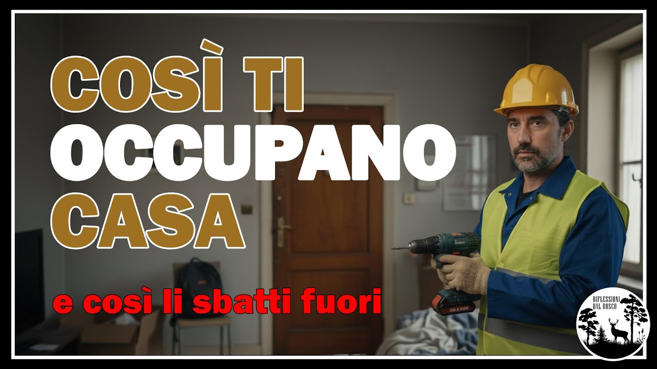 Così ti occupano casa, così li fai andare via (illegalmente)