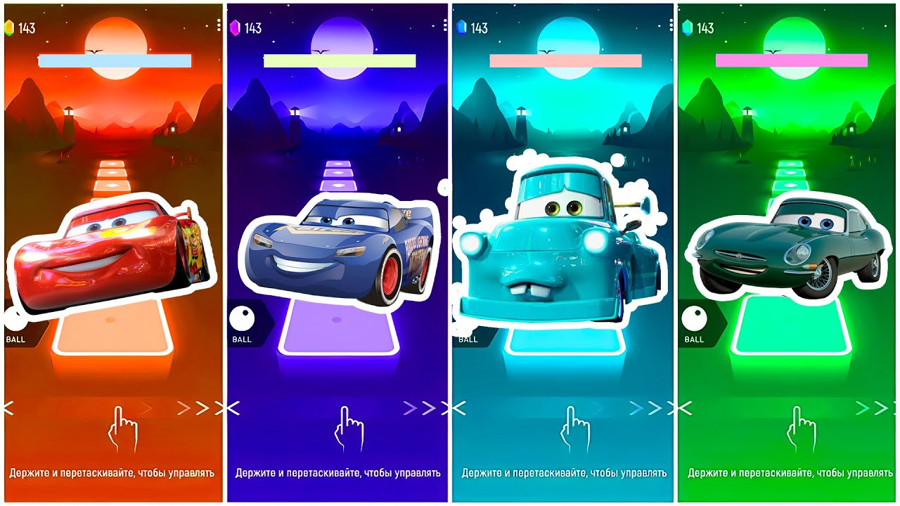 Rhythm Music Game Gameplay || Tiles Hop
