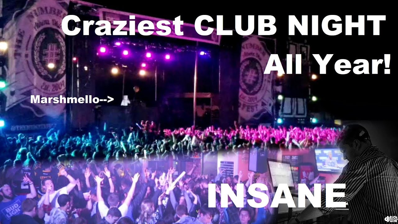 DJ GIG LOG 073 | Craziest CLUB NIGHT all year | Marshmello in Concert | Club style mixing | Pigskin