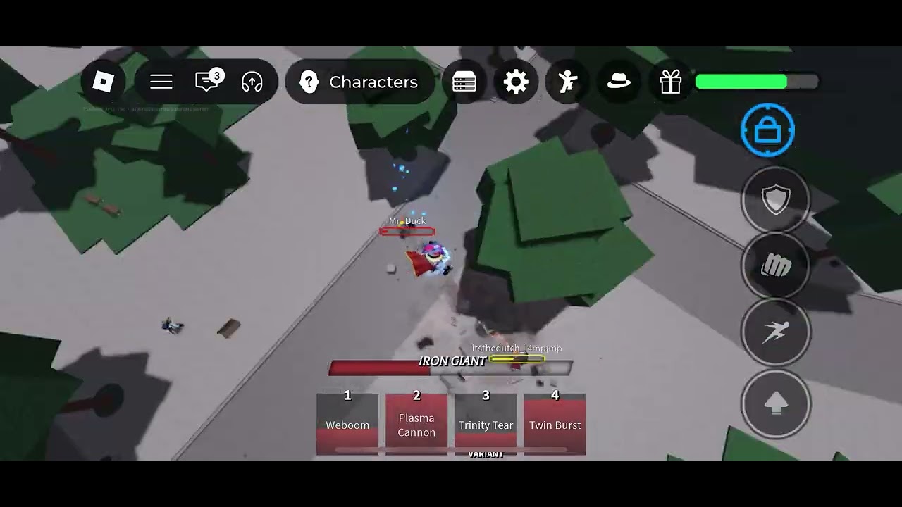 Trying to eliminate mr_duck