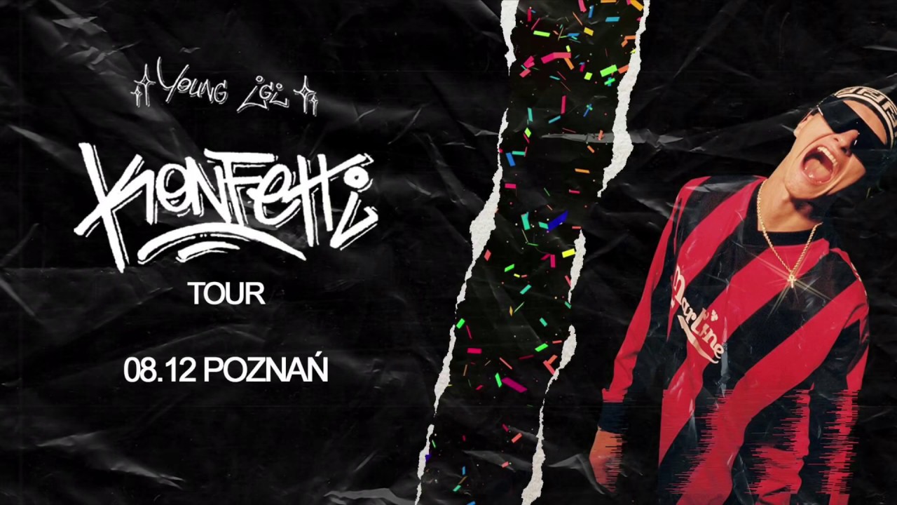 Young Igi / koncert  / Poznań / Konfetti Tour!