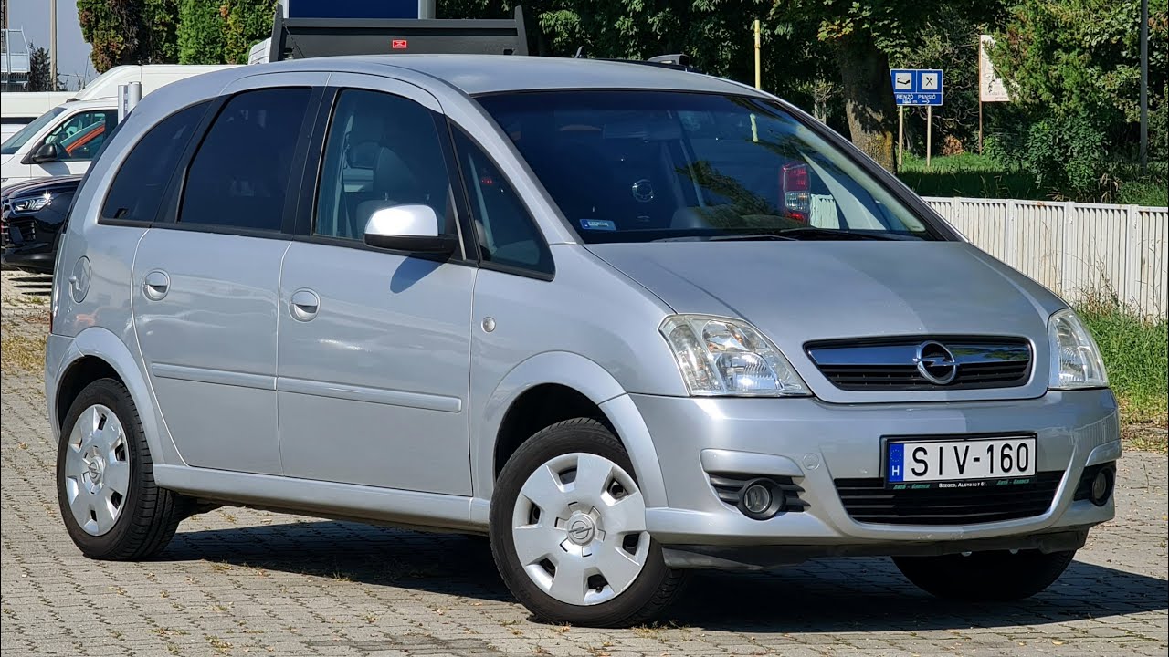 2006 Opel Meriva A Enjoy 1.4 TwinPort 90HP Star Silver III Metallic