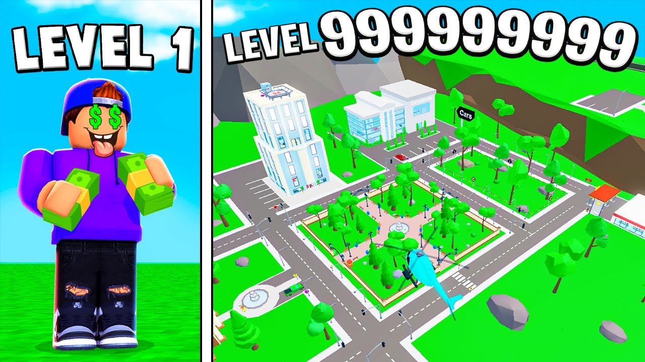 I BUILT A LEVEL 999,999,999 ROBLOX ISLAND CITY!