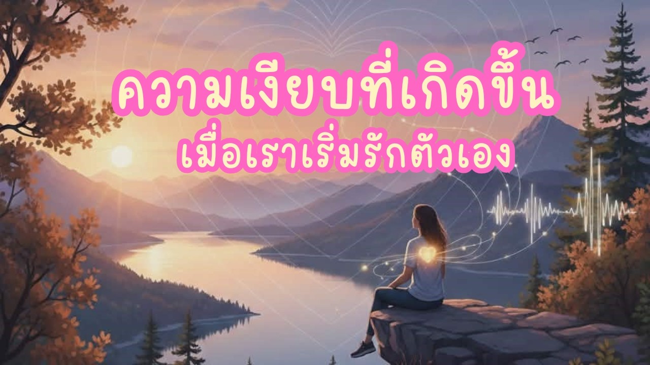 ความเงียบที่เกิดขึ้น เมื่อเราเริ่มรักตัวเอง