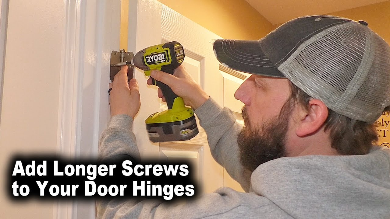 Why Add Longer Screws to Your Door Hinges