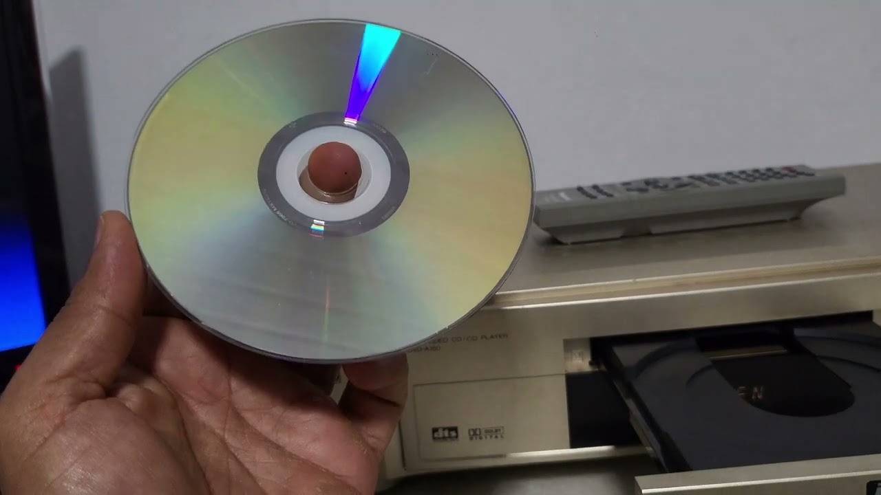 Aparelho De Dvd/cd Panasonic A-160 Com Controle Rarissímo