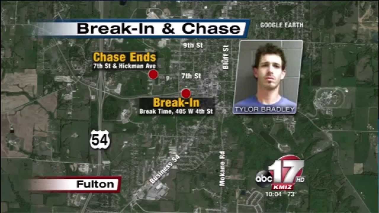 Moberly Police Chase Ends In Backyard