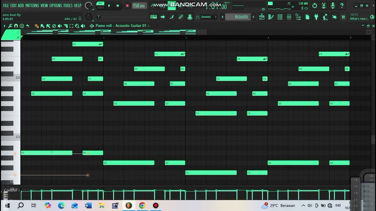 Tutorial singkat membuat Beat Reggae fl studio