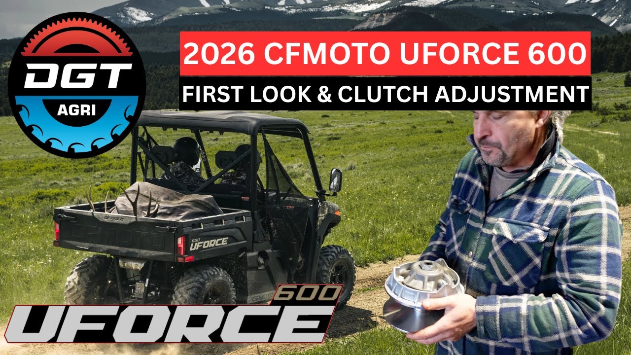 CF Moto UForce 600 2026 года — большие изменения, о которых вам нужно знать!