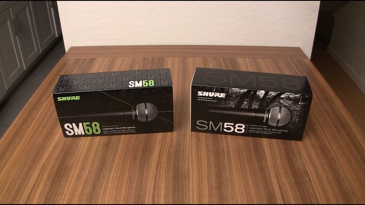 Counterfeit? Fake? Shure SM58 (SM58S) Grey Box (China) vs Green Box (Mexico) Microphone Comparison