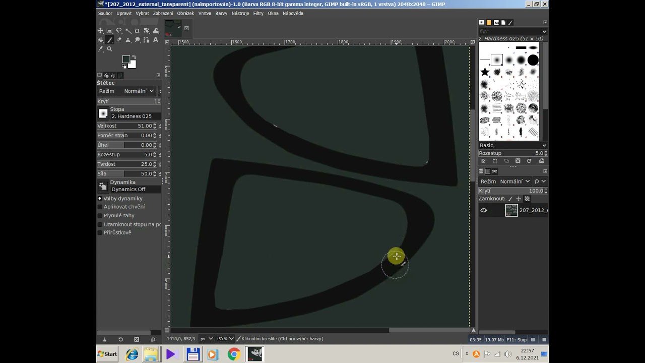 RBR dds car file GIMP 2.10 delete old name