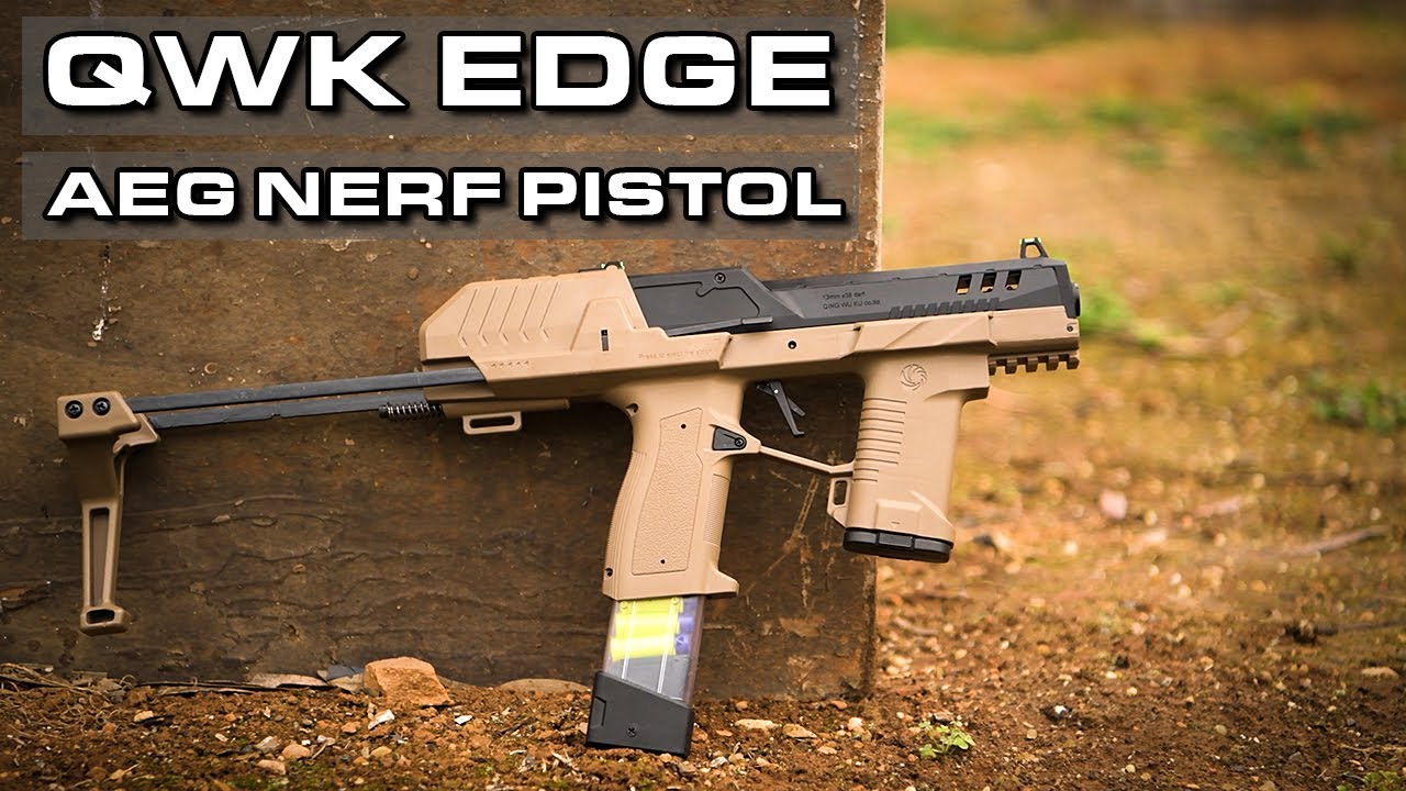 QWK Edge: A 150fps AEG Nerf Pistol!