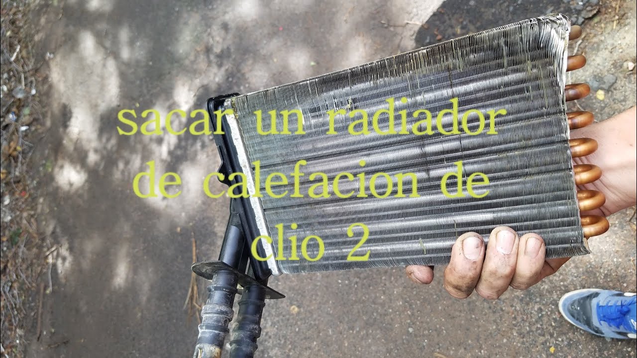 Como sacar calefacción de clio 2