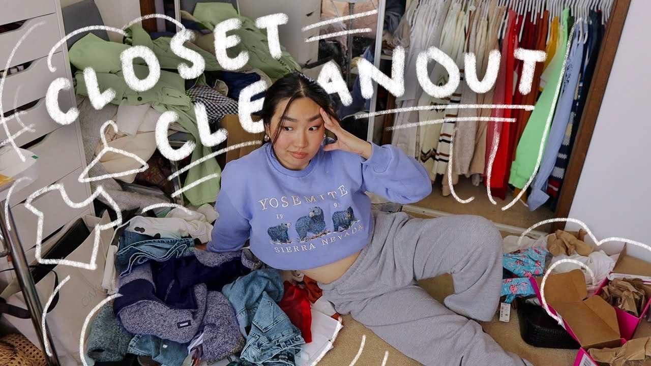 Closet Cleanout + Deep Decluttering for 2022 | JENerationDIY