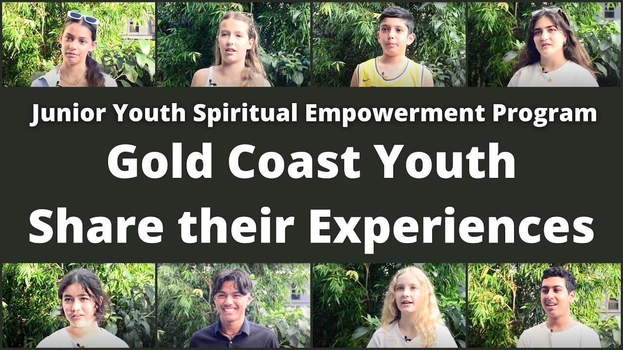 Gold Coast Youth Share their Experiences of the Junior Youth Spiritual Empowerment Program