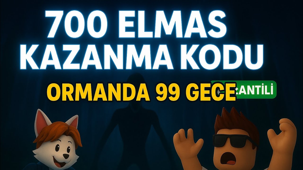 Roblox Ormanda 99 gece de 700 Elmas Kodu