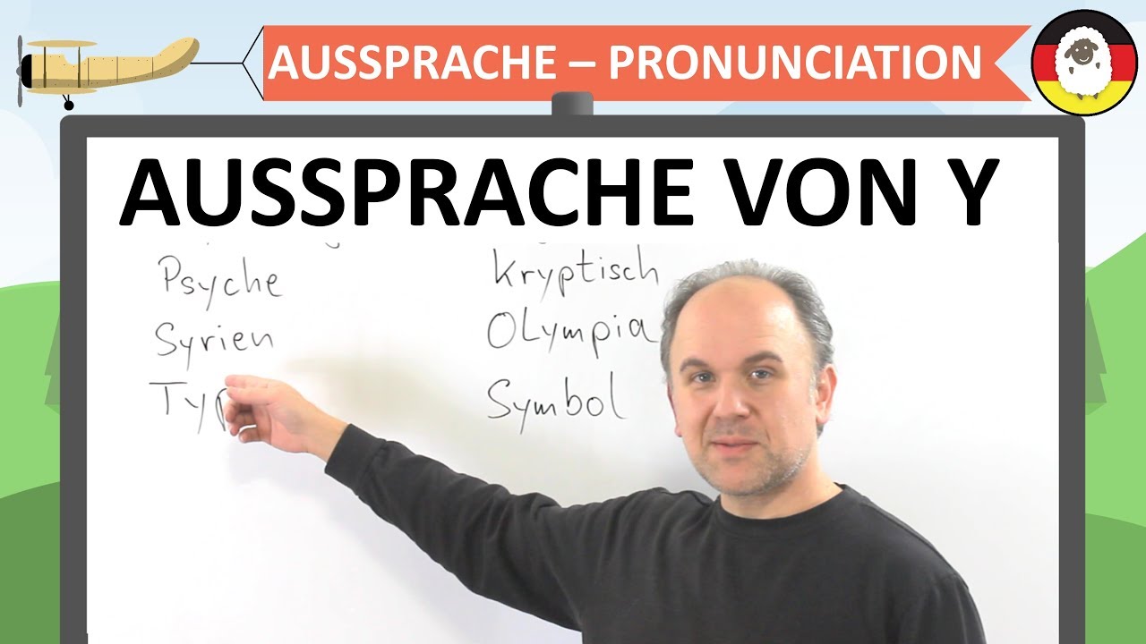 y Y - Aussprache von y im Deutschen - Pronunciation of i in German