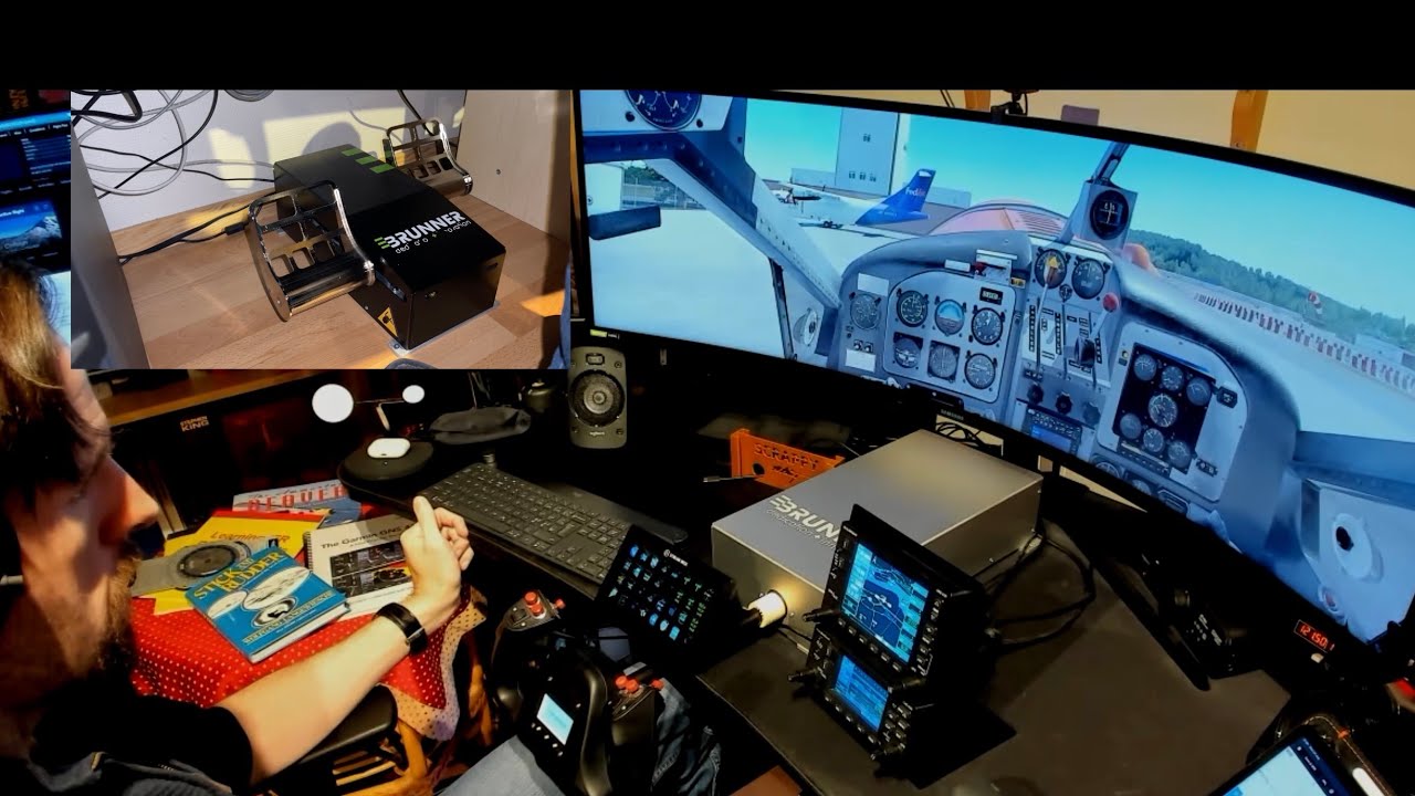 Brunner + Beaver = Best  (impressions of Brunner CLS-E yoke and CLS-E Mk II rudder - force feedback)