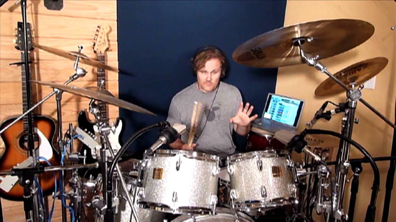 How to play drums with a click part 2   5 Minute Monday 17