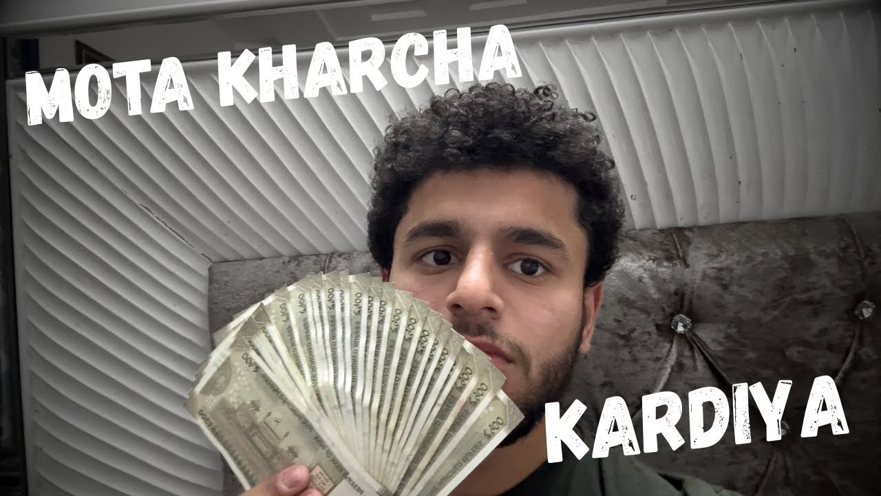 Aaj toh kuch zada he kharcha kardiya…😍