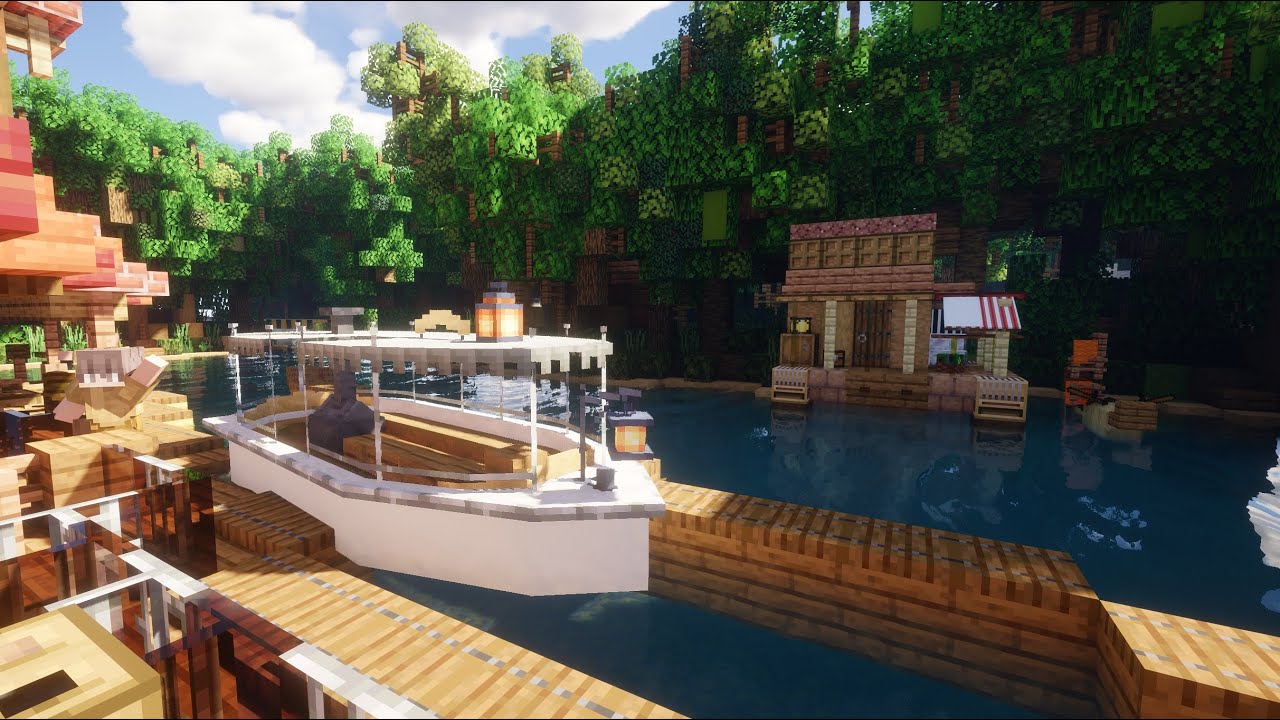 Jungle Cruise in Minecraft! Full Daytime POV | Horizon Parks