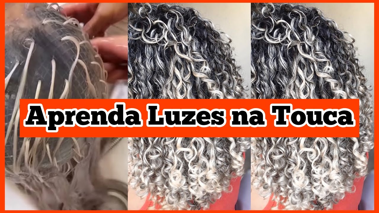COMO FAZER LUZES EM CABELO CACHEADO