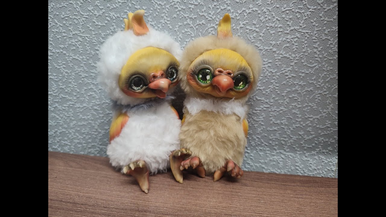 Игрушки в смешанной технике
