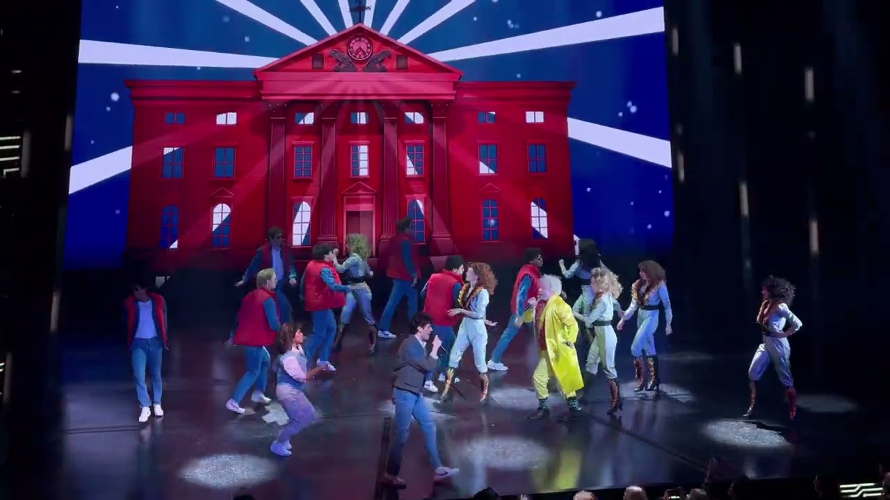 back to the future bows | broadway | 02/04/24 matinee