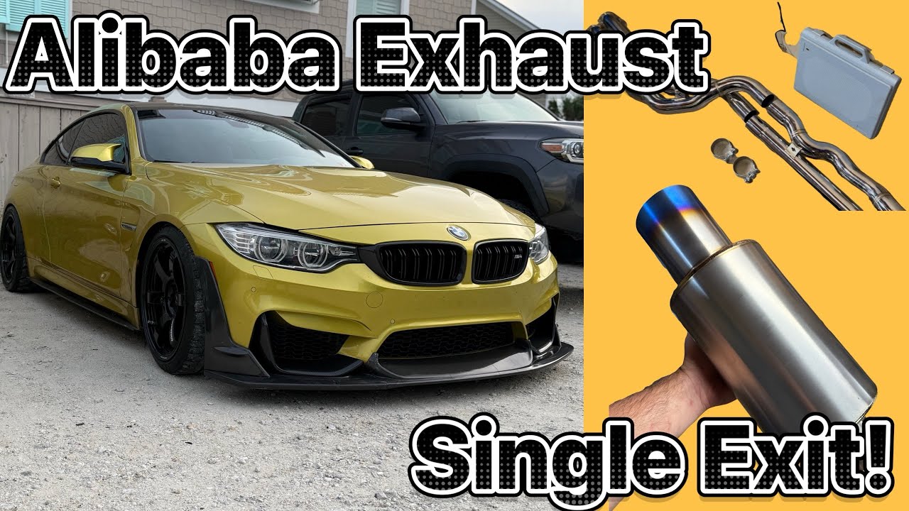 Alibaba Exhaust | Equal length + Single Exit?! | is it good | F82 M4